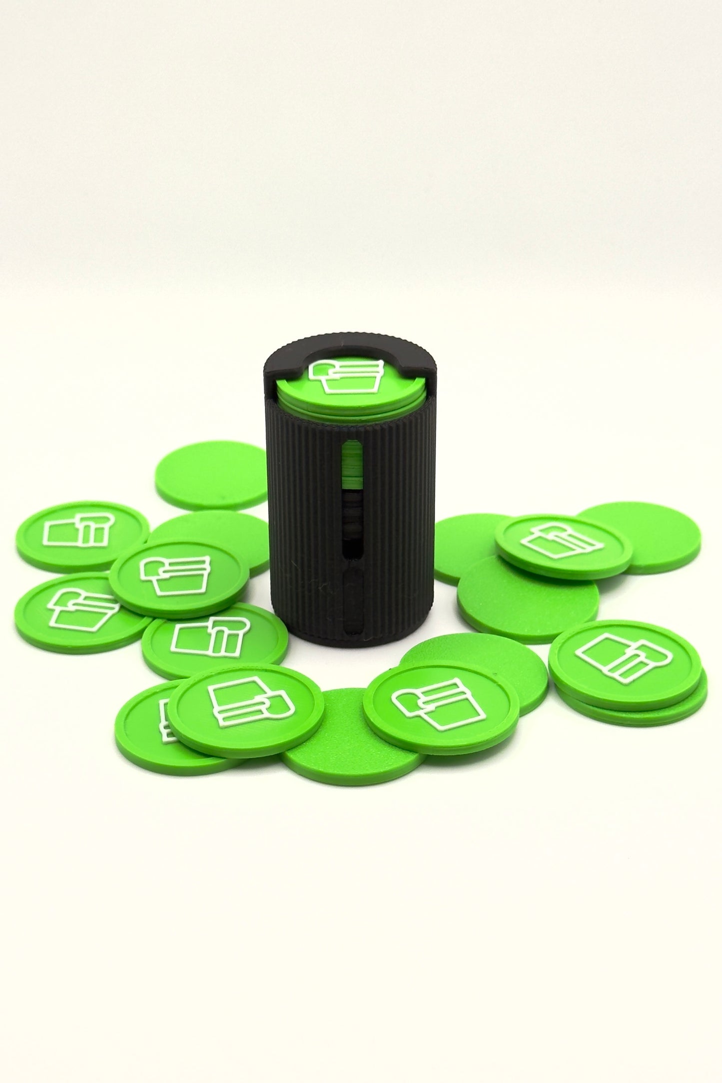 "Night" Coin Holder with Spring (Small)