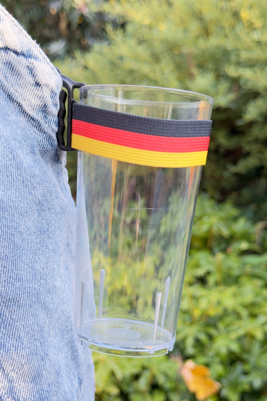 "Germany" Clip A Cup with Luxury Lanyard