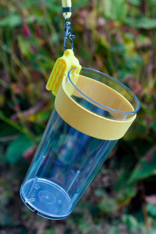"Honey" Clip A Cup with Luxury Lanyard