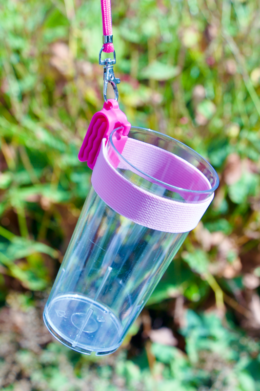 "Pinky Promise" Clip A Cup with Luxury Lanyard