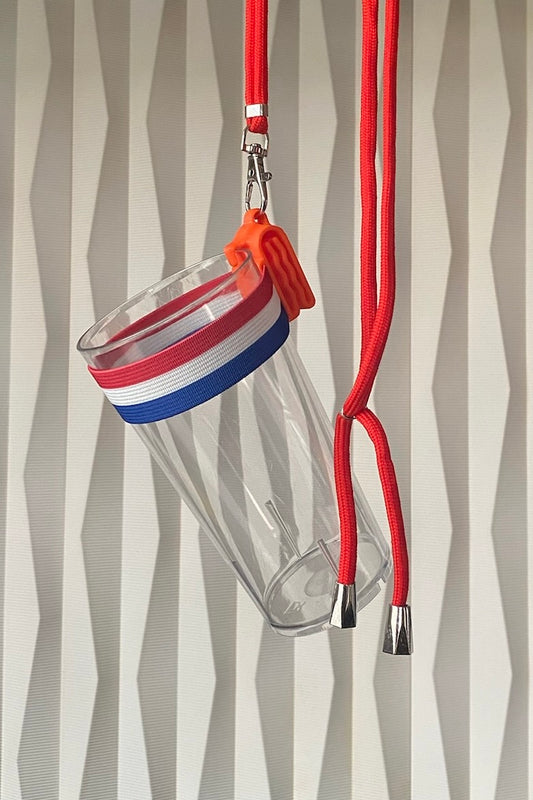 "The Netherlands" Clip A Cup with Luxury Lanyard