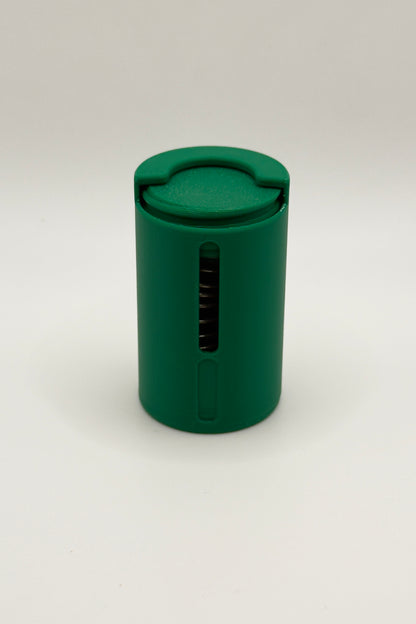 "Mean Green" Coin Holder with Spring (Small)