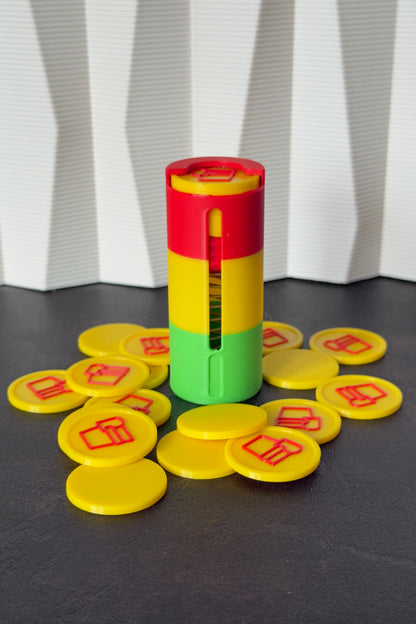 "Alaaf Limburg" Coin Holder with Spring