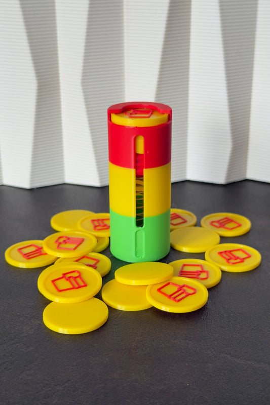 "Alaaf Limburg" Coin Holder with Spring