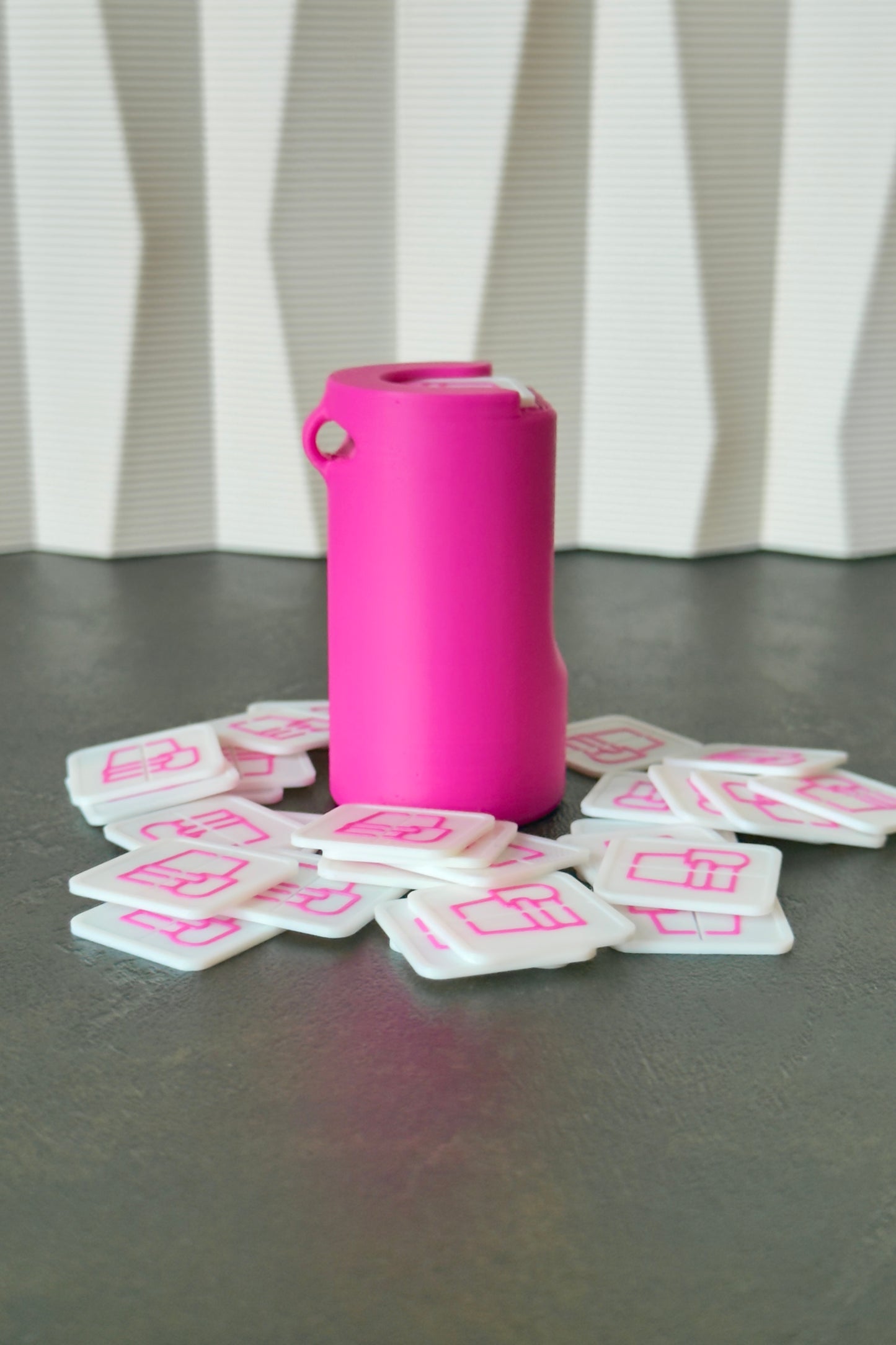 "Pinky Promise" Coin Holder with Spring for Square Coins