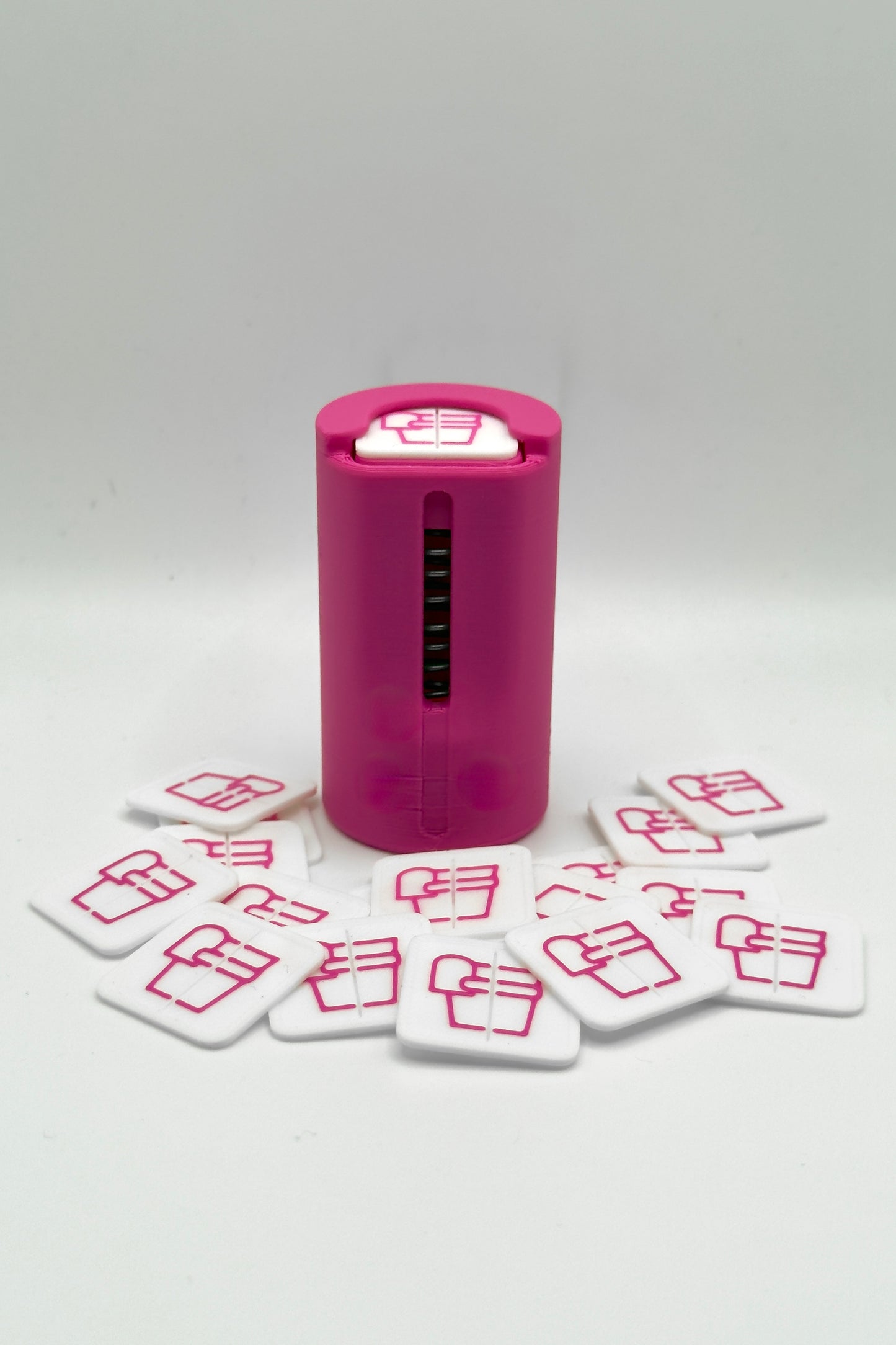 "Pinky Promise" Coin Holder with Spring for Square Coins