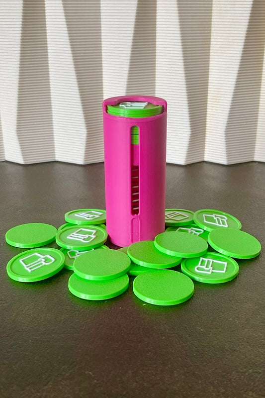 "Pinky Promise" Coin Holder with Spring