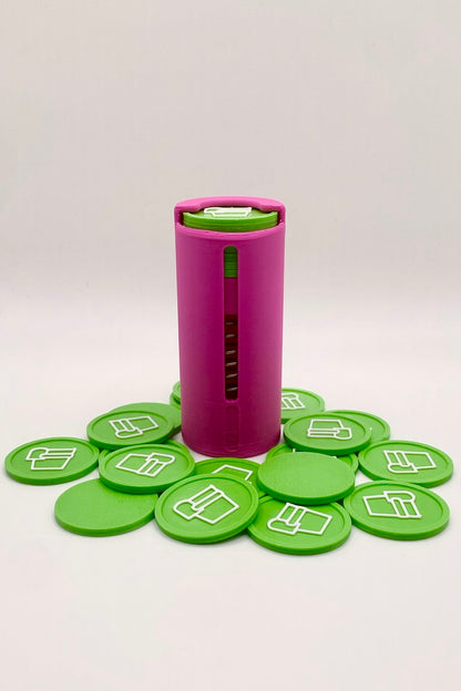 "Pinky Promise" Coin Holder with Spring